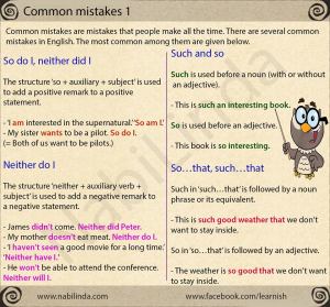 Common Mistakes1